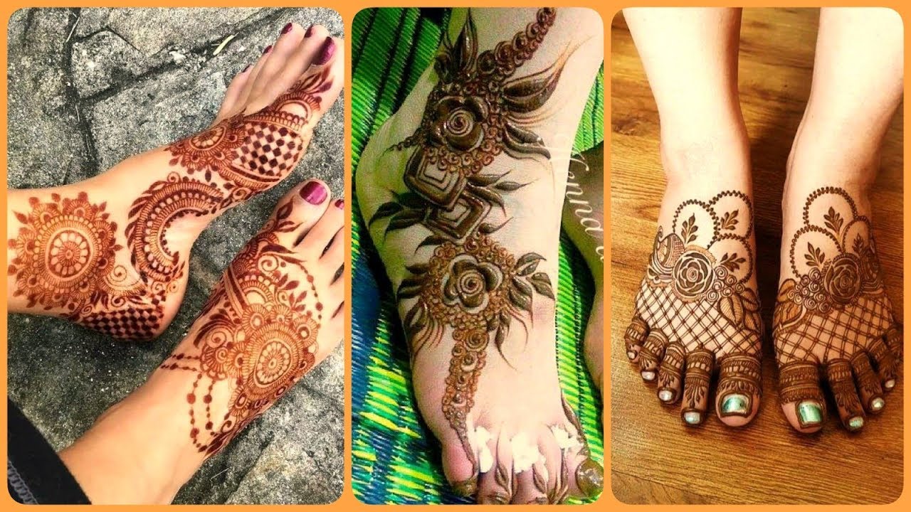 Latest Simple Stylish Easy Feet Mehndi Designs 2019 Youtube