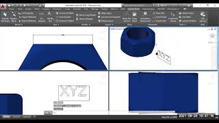 How to write 3d text in autocad