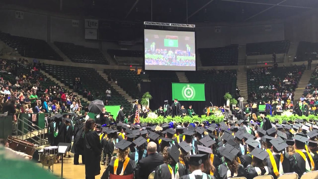 UNT graduation YouTube