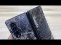 Galaxy z fold 3 destroyed restoration asmr repair