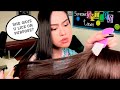 ASMR School Nurse Lice Check + Treatment ? (scalp check, scratching, plucking)| soft gum chewing rp