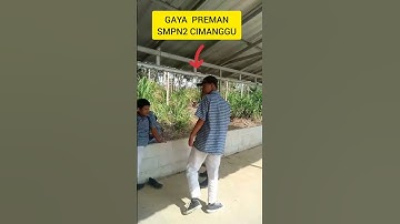 TAMPANG PREMAN SMPN 2 CIMANGGU ‼️YANG BERTOPI
