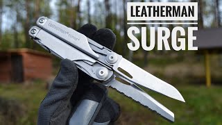 Leatherman Surge тест клинков / testing