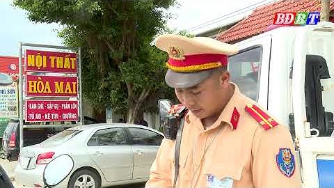 Công an thị xã Ba Đồn xử phạt vi phạm an toàn giao thông số tiền hơn 1 tỷ 100 triệu đồng