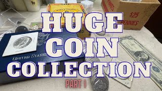 ❗Massive Coin Collection purchased❗Over 70 years of collecting Constitutional Silver❗ Part 1