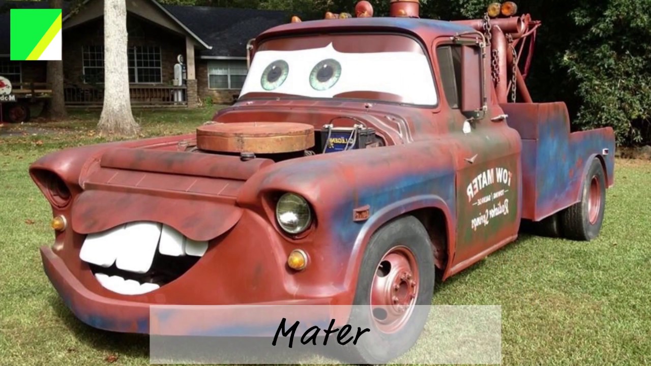 Прототипы тачек. Тачки Tow Mater. Tow Mater машина. Тачки молния Маккуин и Мэтр. Cars 2 Tow Mater.