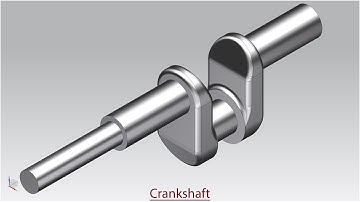 Crankshaft Assembly || Siemens NX Tutorial