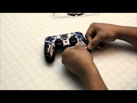 PS4 Controller Skin Application Instruction