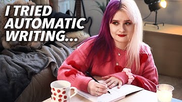 I Tried Automatic Writing... (Spirit Writing, Channel Writing) 👁🔮