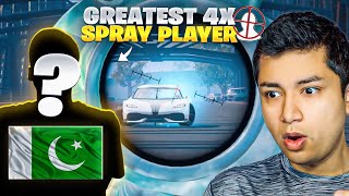 ROLEX REACTS to GREATEST 4x SPRAY PLAYER IN THE WORLD | PUBG MOBILE