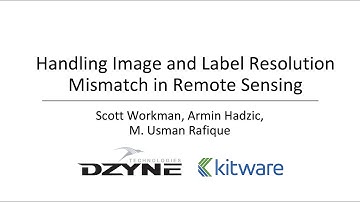 Handling Image and Label Resolution Mismatch in Remote Sensing