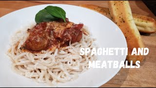 Spaghetti and Meatballs, Step by Step || Quarantine Eats #stayhome And Cook With Me- Episode 201