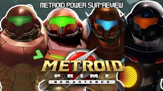 All Metroid Prime Remastered Suits | Metroid Power Suit Review Compilation