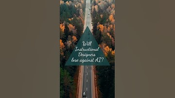 Will Instructional Designers Lose Against AI #instructionaldesign #instructionaldesigners #ai #ids