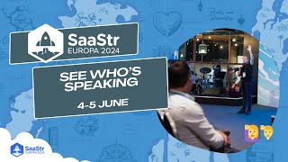 The best speakers in SaaS will be at SaaStr Europa l 4-5 June London!