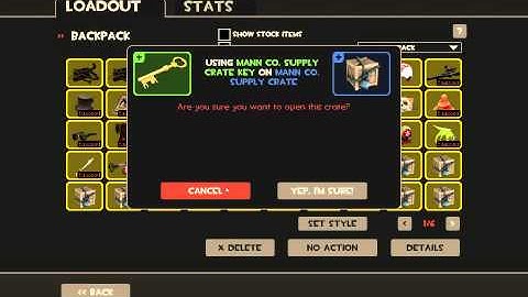 TF2: Crate Opening #1- Opening One Series 7 Crate  [HD]