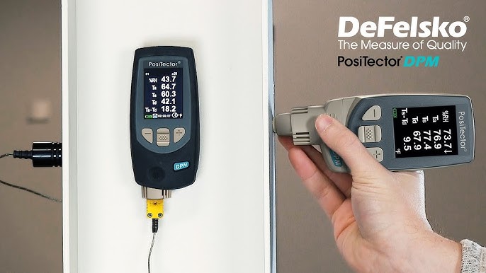 Dewpoint Meter - Delta T Hygrometer - Paint Test Equipment US
