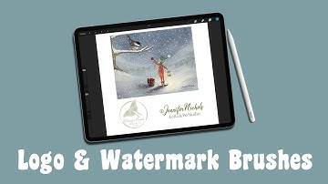 Create Logo and Watermark Procreate Brushes to Protect Your Work Online