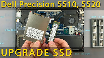 How to Install SSD or Hard Drive in Dell Precision 5510, 5520 – Full Replacement Tutorial