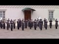 The President’s Band of the Russian Federation at the Cathedral square in the Moscow Kremlin
