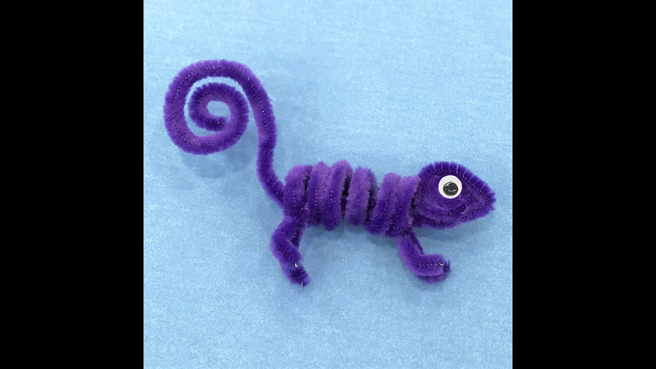 Pipe Cleaner Caterpillar Craft 