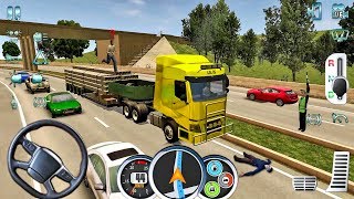 Euro Truck Driver 2018 #44 😱 - Cement Transport! - Android gameplay screenshot 2