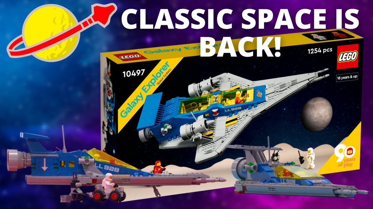 LEGO Classic Space is BACK! Galaxy Explorer 2022 Revealed! - YouTube