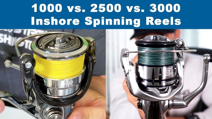 1000 vs 3000 Series Spinning Reel: On The Water Performance