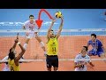 【バレーボール】セッターの出し抜くバックトスやフェイントになす術なし!【スーパープレイ】