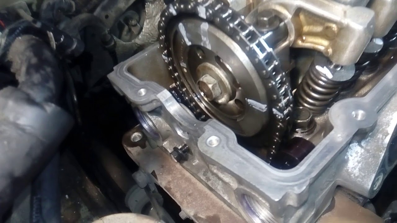 Установка головки ГБЦ на Tritec 1.6 часть 3