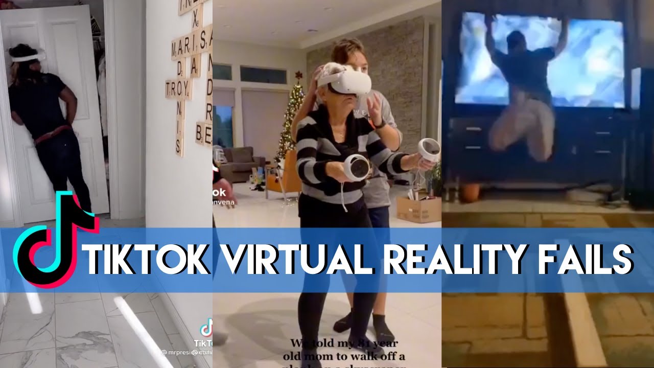 Oculus Virtual Reality Fails on TikTok Compilation - YouTube