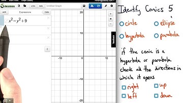 Identify Conics 5 - Visualizing Algebra