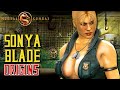 Sonya Blade Origins - A True Bad-Ass, Efficient Killer, An Iconic MK Veteran That Every Gamer Loves!