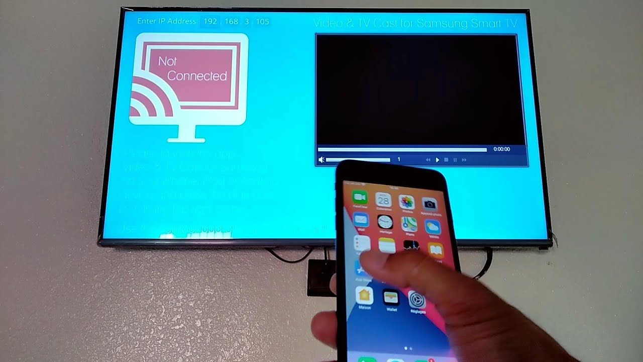 How To Setup Tv Cast App From Iphone To Samsung Tv, Lg Tv, Sony Tv, Android  Tv - Youtube