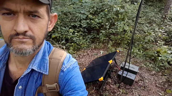 Cleared Brush From Off Grid Repeater Site