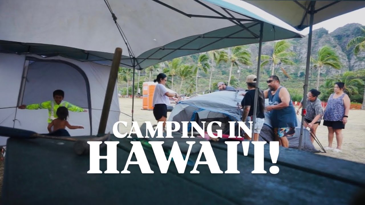 Camping... Hawai'i style 🤙🏼 