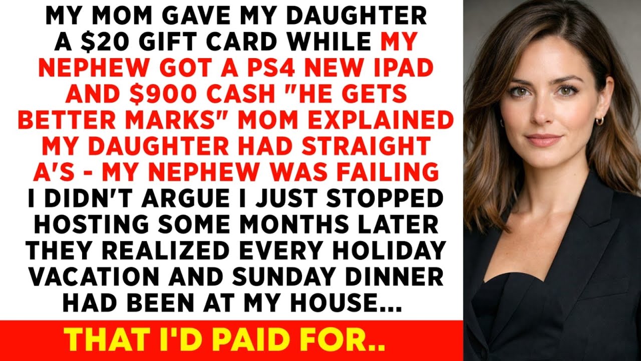 My Mom Gave My daughter A $20 Gift Card While My Nephew Got A PS4, New iPad, And $900 Cash. He...