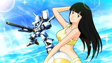 SRW X-Ω L-Gaim (Amu Summer Swimsuit 2020) l スパロボxω エルガイム (ファンネリア・アム 水着2020夏)