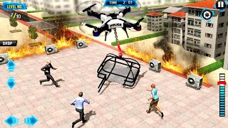 Police Drone Transport Games Simulator: Drone Game - Android IOS Gameplay screenshot 3