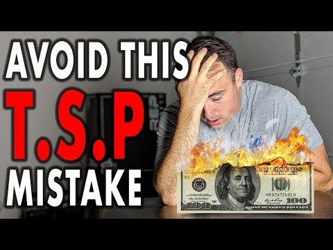 The BIGGEST Thrift Savings Plan MISTAKE of 2019 (Please AVOID!)