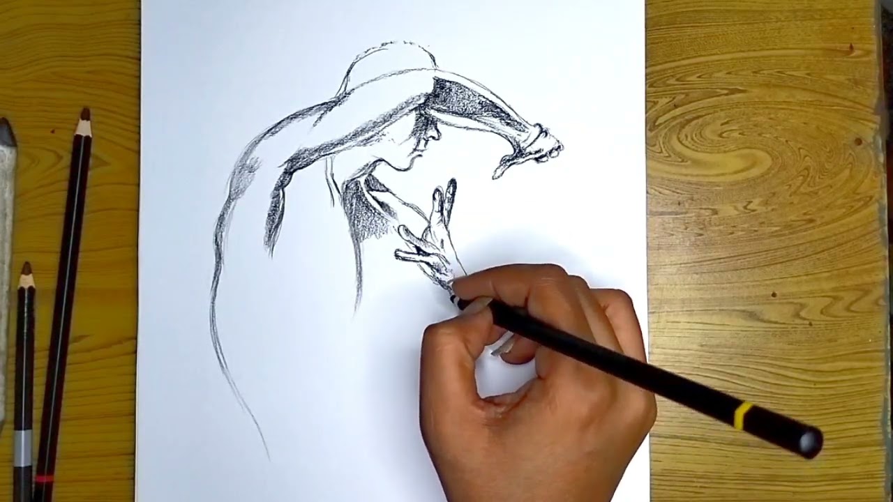 How to draw a bodybuilder drawing 🔥|| easy tutorial for beginners||