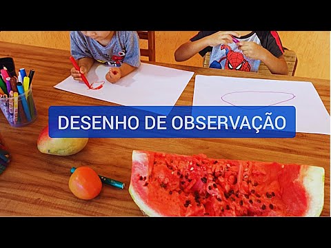 DESENHO DE OBSERVAÇÃO (Educação Infantil)