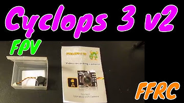 TurboWing Cyclops 3 v2 DVR 720 HD micro camera review.