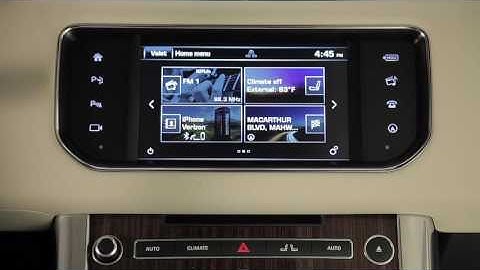 Range Rover Sport | Voice Recognition System