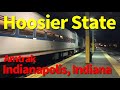 [ USA Station ] 11:30 pm Amtrak Hoosier State arrived at Indianapolis Station