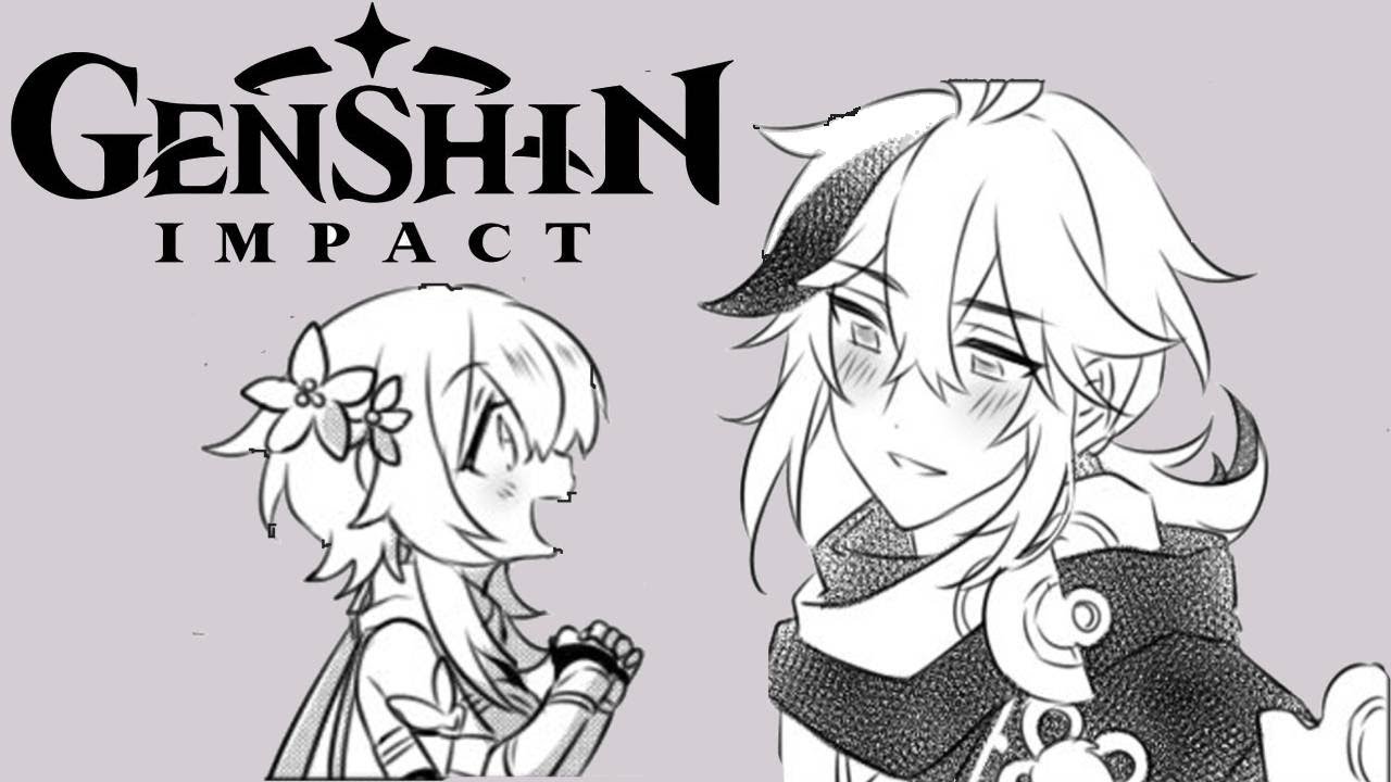 Kazuha's Teapot Lines (Genshin Impact Comic Dub) YouTube