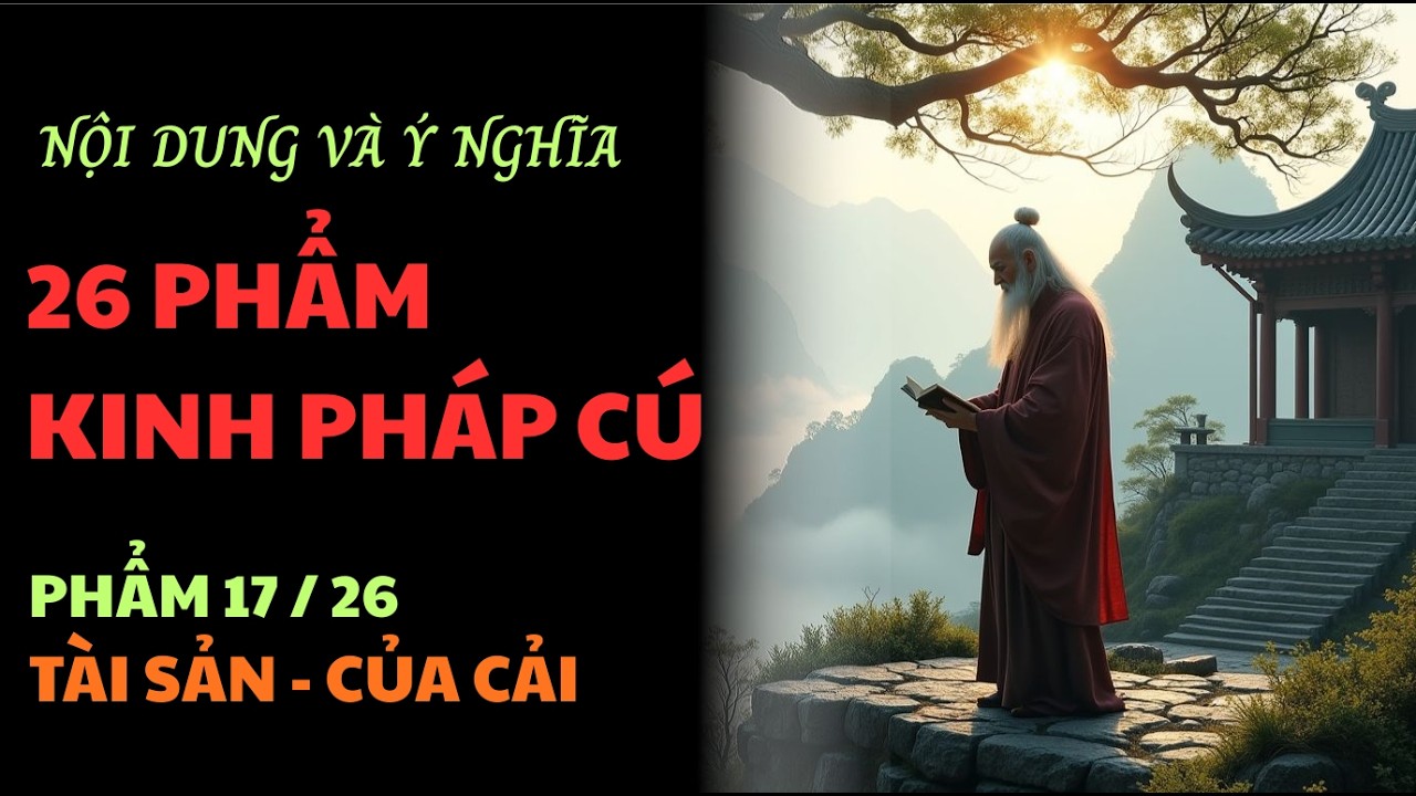 26 Phẩm Kinh Pháp Cú - Hành trình khai sáng Tâm Trí và giúp bạn vững bước trong cuộc sống!