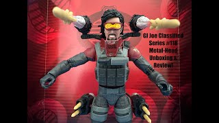 GI Joe Classified Series #118 Metal-Head Unboxing & Review!