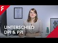 Dpi und ppi richtig unterscheiden  tutorial  anleitung