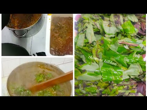 How To Cook Rich Party Oha Soup With Fresh Oha and Uzizia Leaf/Nigerian Soup Recipe/Chiomas Kitchen